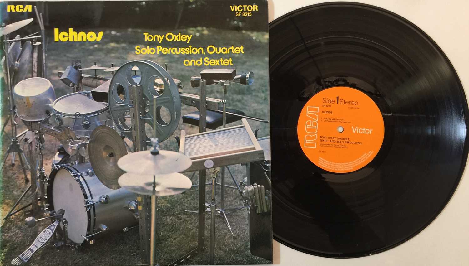 Lot 1052 - TONY OXLEY - ICHNOS LP (ORIGINAL UK COPY - RCA VICTOR SF 8215)