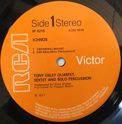 Lot 1052 - TONY OXLEY - ICHNOS LP (ORIGINAL UK COPY - RCA VICTOR SF 8215)