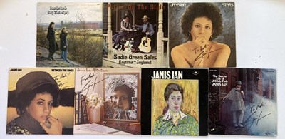 Lot 365 - JANIS IAN (WITH OTHERS) - SIGNED ITEMS.