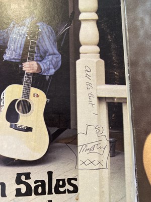 Lot 365 - JANIS IAN (WITH OTHERS) - SIGNED ITEMS.