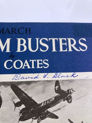 Lot 222 - THE DAM BUSTERS - SIGNED FLYER