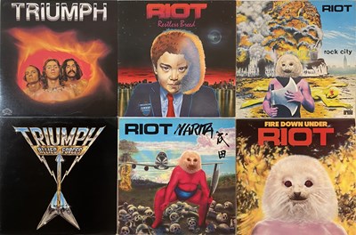 Lot 764 - HEAVY ROCK/ METAL - LPs