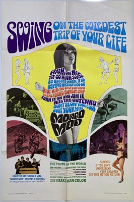 Lot 244 - MONDO MOD ORIGINAL ONE SHEET POSTER (1967)