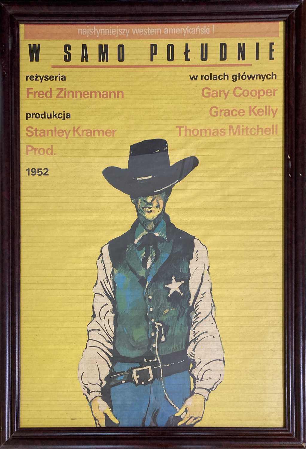 Lot 247 - TEX RITTER / HIGH NOON ORIGINAL WESTERN POSTERS.