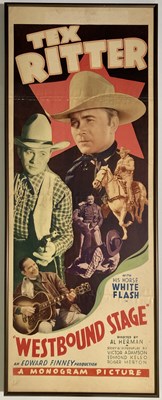 Lot 247 - TEX RITTER / HIGH NOON ORIGINAL WESTERN POSTERS.