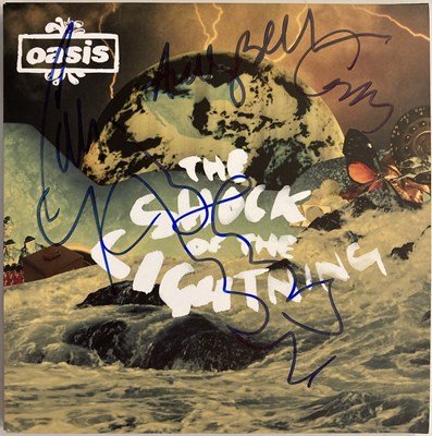 Lot 445 - OASIS - FULLY SIGNED 7".