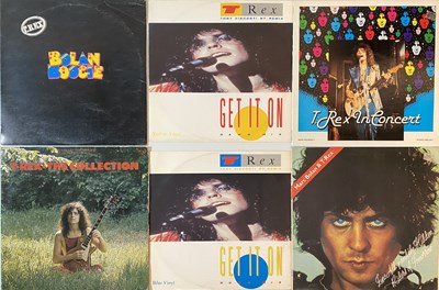 Lot 705 - T. REX - LP COLLECTION - PLUS LED ZEPPELIN PROMO 7"