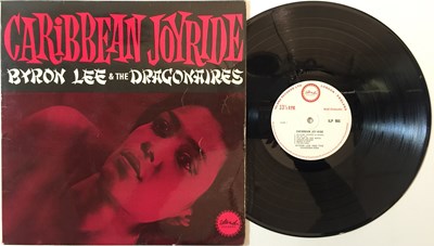 Lot 701 - BYRON LEE AND THE DRAGONAIRES - CARIBBEAN JOY-RIDE LP (ORIGINAL UK COPY - ISLAND ILP 905)