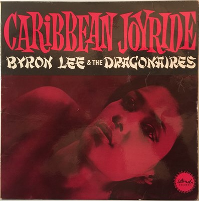 Lot 701 - BYRON LEE AND THE DRAGONAIRES - CARIBBEAN JOY-RIDE LP (ORIGINAL UK COPY - ISLAND ILP 905)