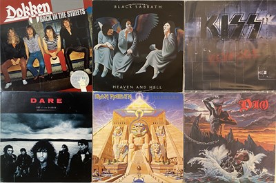 Lot 710 - METAL/HEAVY ROCK - LPs/10"