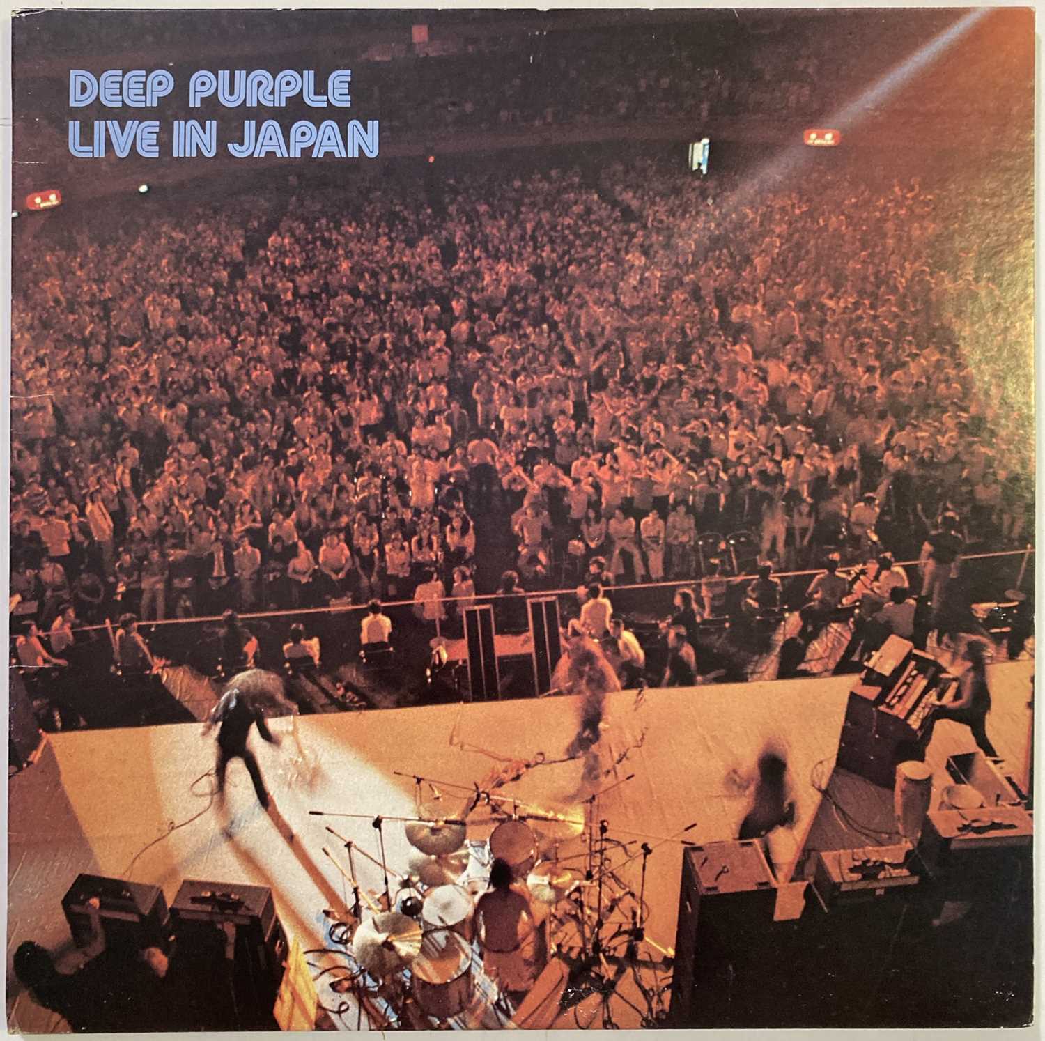 Lot 134 - DEEP PURPLE LIVE IN JAPAN FULLY SIGNED.