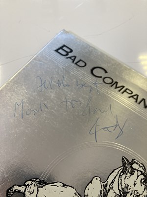 Lot 137 - BAD COMPANY MULTI SIGNED LP.