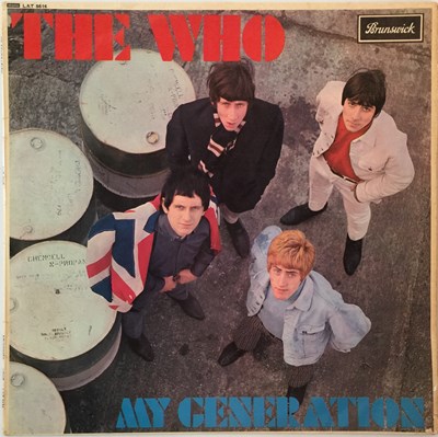 Lot 721 - THE WHO - MY GENERATION LP (ORIGINAL UK PRESSING - BRUNSWICK LAT 8616)