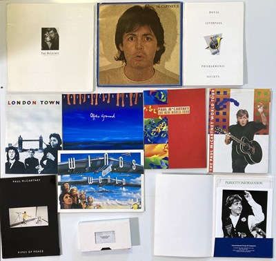 Lot 456 - PAUL MCCARTNEY / THE BEATLES PRESS PACKS.