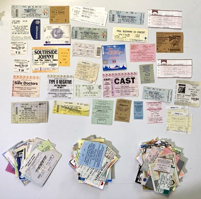 Lot 184 - 90S AND 00S TICKET ARCHIVE.