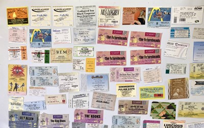 Lot 185 - ROCK AND POP TICKET ARCHIVE.