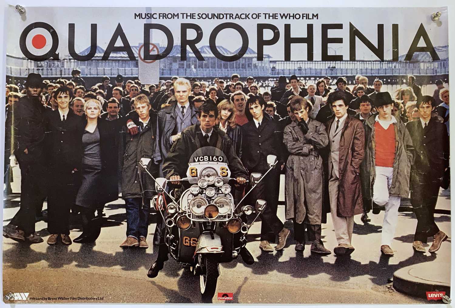 Lot 253 - THE WHO - QUADROPHENIA POLYDOR POSTER.