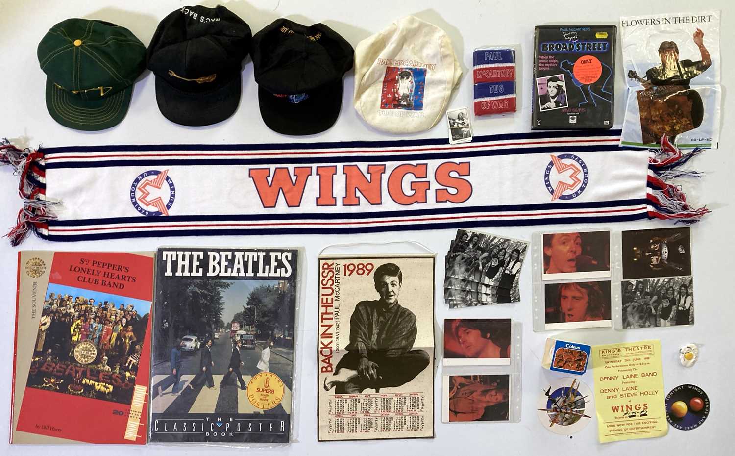 Lot 465 - PAUL MCCARTNEY AND WINGS PROMOTIONAL ITEMS  / MEMORABILIA.