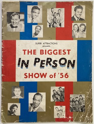 Lot 368 - 1956 'IN PERSON SHOW' PROGRAMME SIGNED BY MANY ARTISTS.