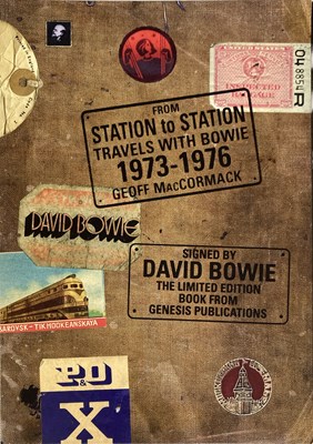 Lot 191 - DAVID BOWIE - STATION TO STATION GENESIS PUBLICATIONS BOOK.