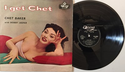 Lot 851 - CHET BAKER - I GET CHET LP (ORIGINAL UK PRESSING - FELSTED FDL 85036)