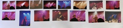 Lot 195 - CONCERT PHOTOGRAPHS - INC SOME WITH PETER BLAKE STAMPS.