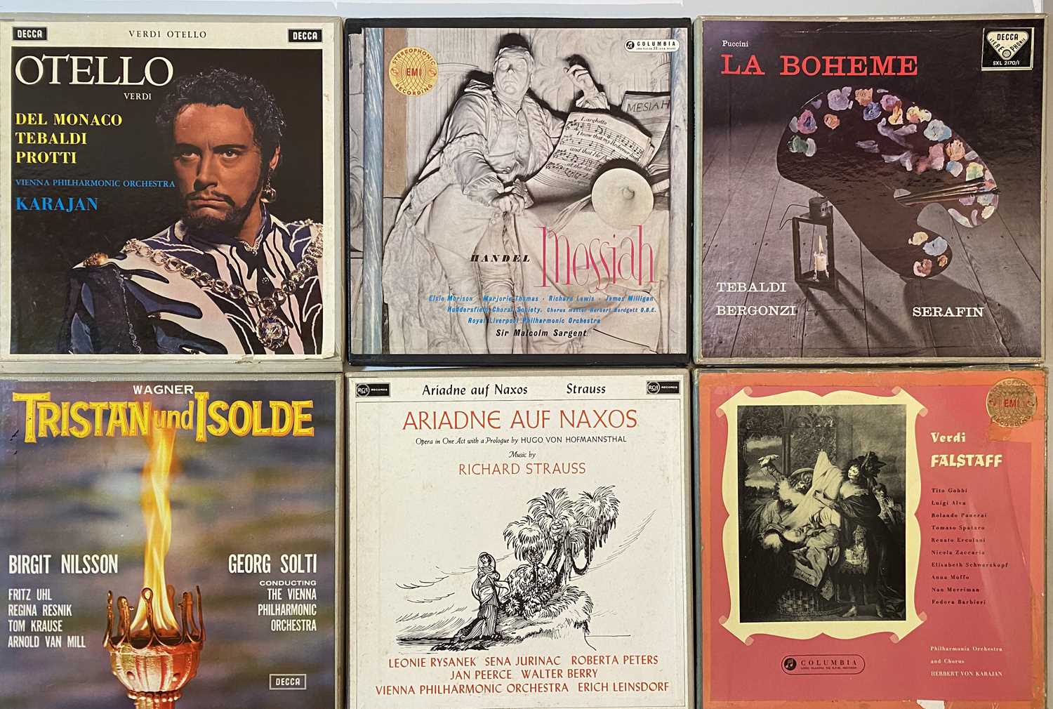Lot 1007 - DECCA/ COLUMBIA - CLASSICAL LP BOX SETS