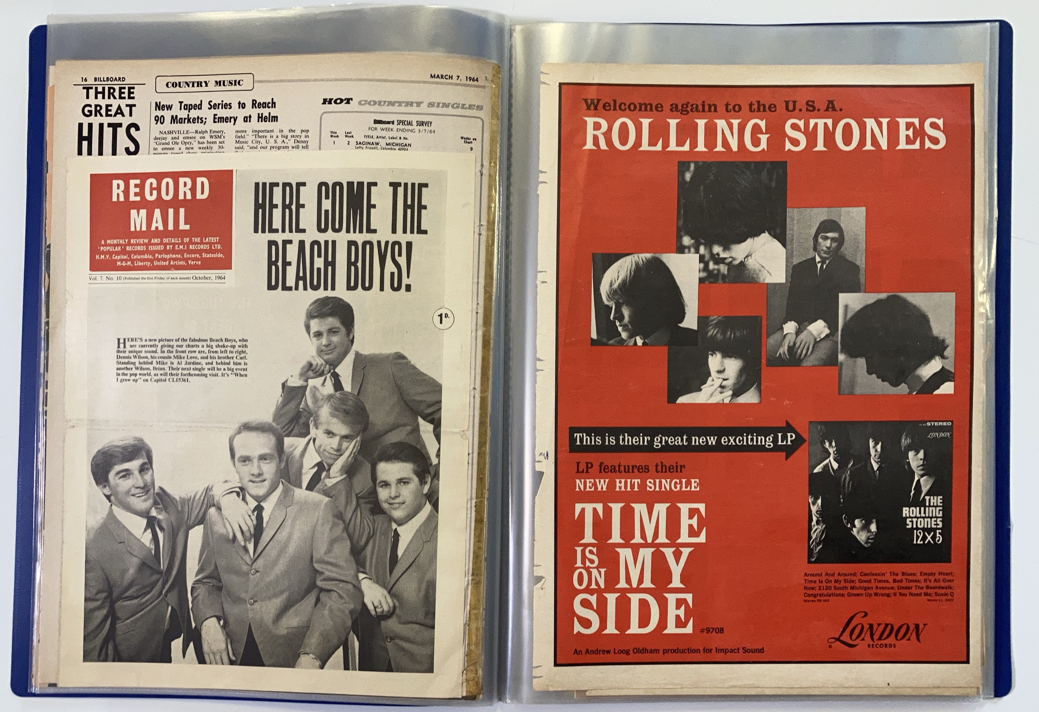 Lot 89 - NEWSPAPER HEADLINES / BILLBOARD ETC - 1960S.