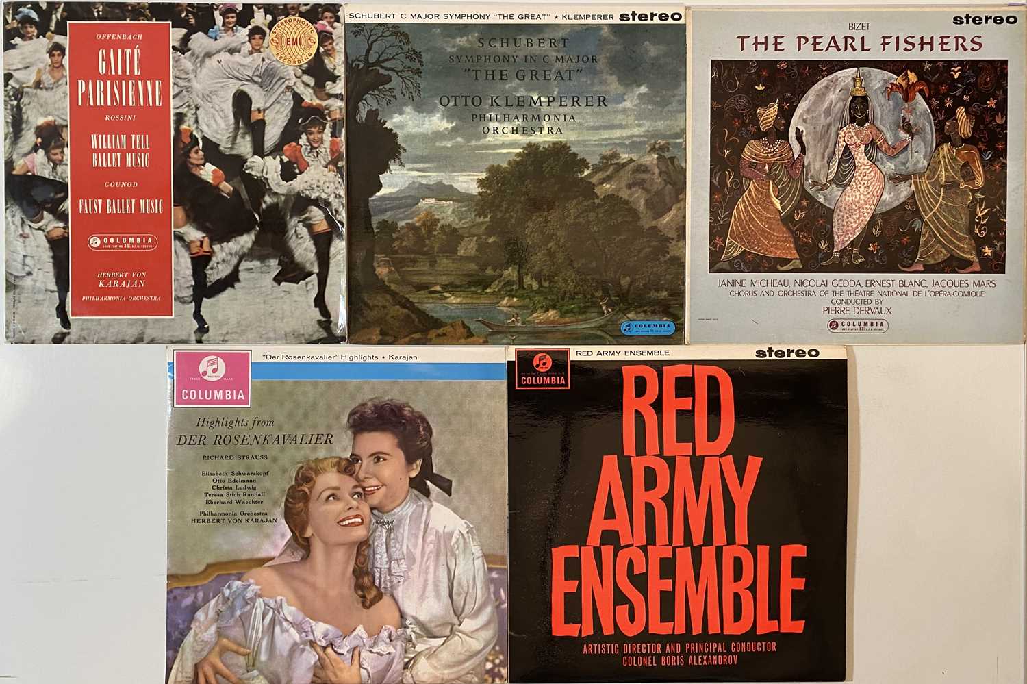 Lot 1009 - CLASSICAL - UK STEREO COLUMBIA LPs