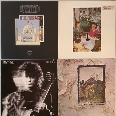 Lot 825 - PINK FLOYD/ LED ZEPPELIN - LPs