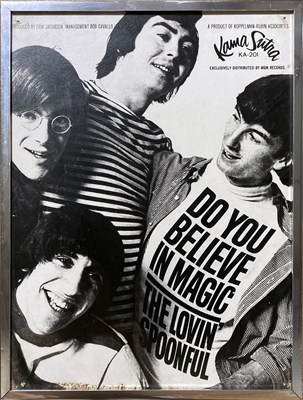 Lot 254 - THE LOVIN' SPOONFUL POSTER.