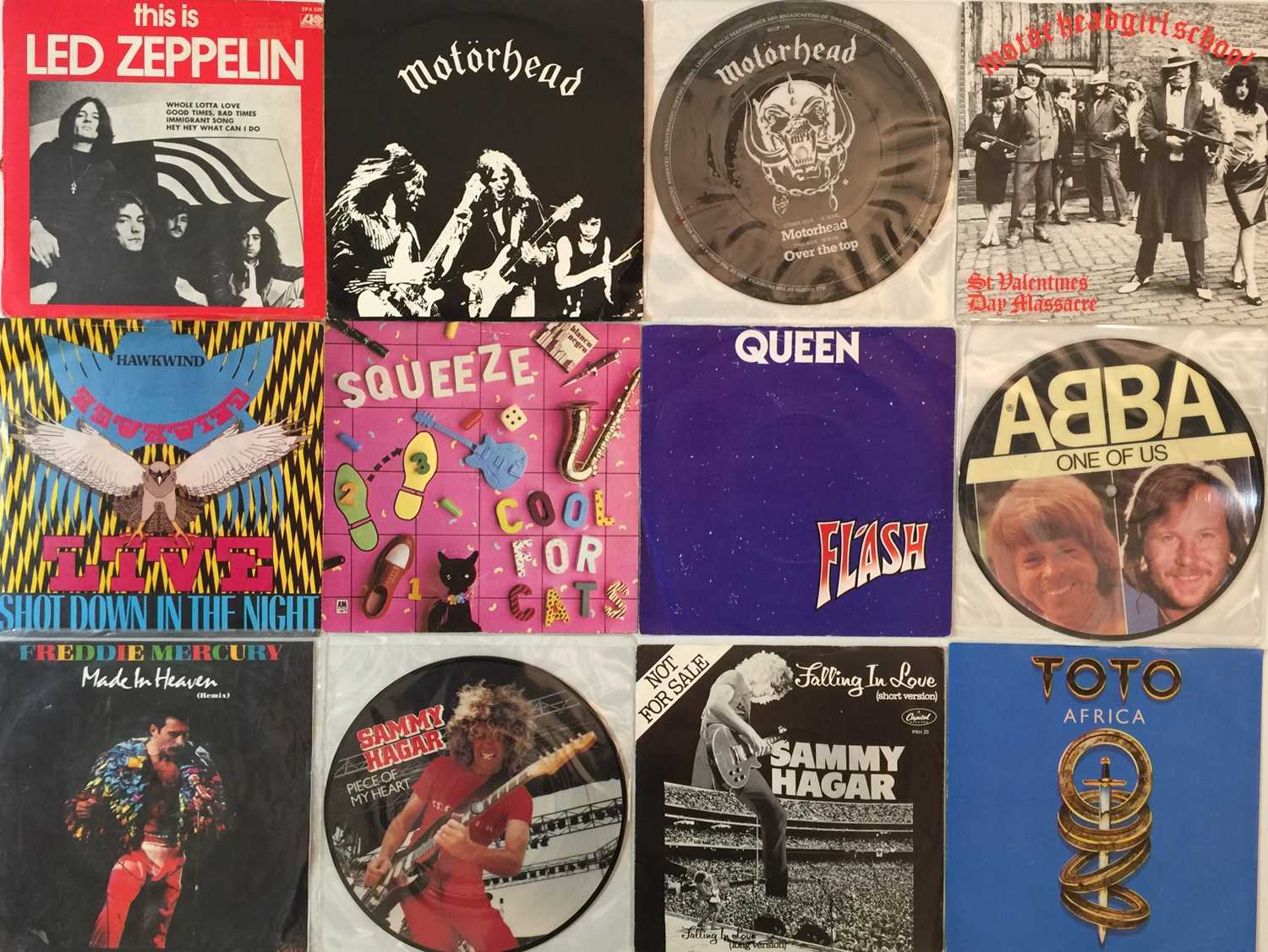 Lot 964 - CLASSIC/HEAVY ROCK & METAL - 7"