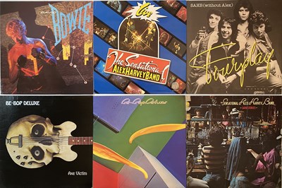 Lot 827 - GLAM/ CLASSIC - ROCK LPs