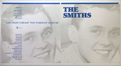 Lot 164 - THE SMITHS - LAST NIGHT I DREAMT PROOF SLEEVE ART.