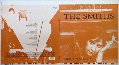 Lot 165 - THE SMITHS - LOUDER THAN BOMBS PROOF SLEEVE ART.
