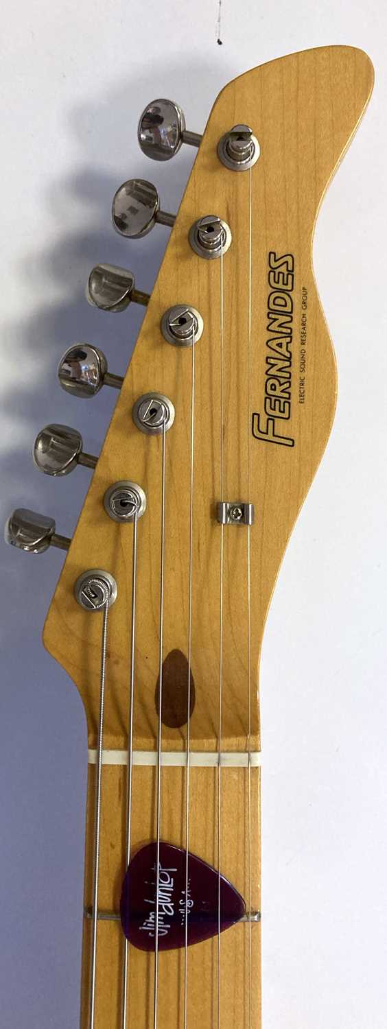 Lot 142 ZZ TOP SIGNED PROMOTIONAL ANTENNA GUITAR.