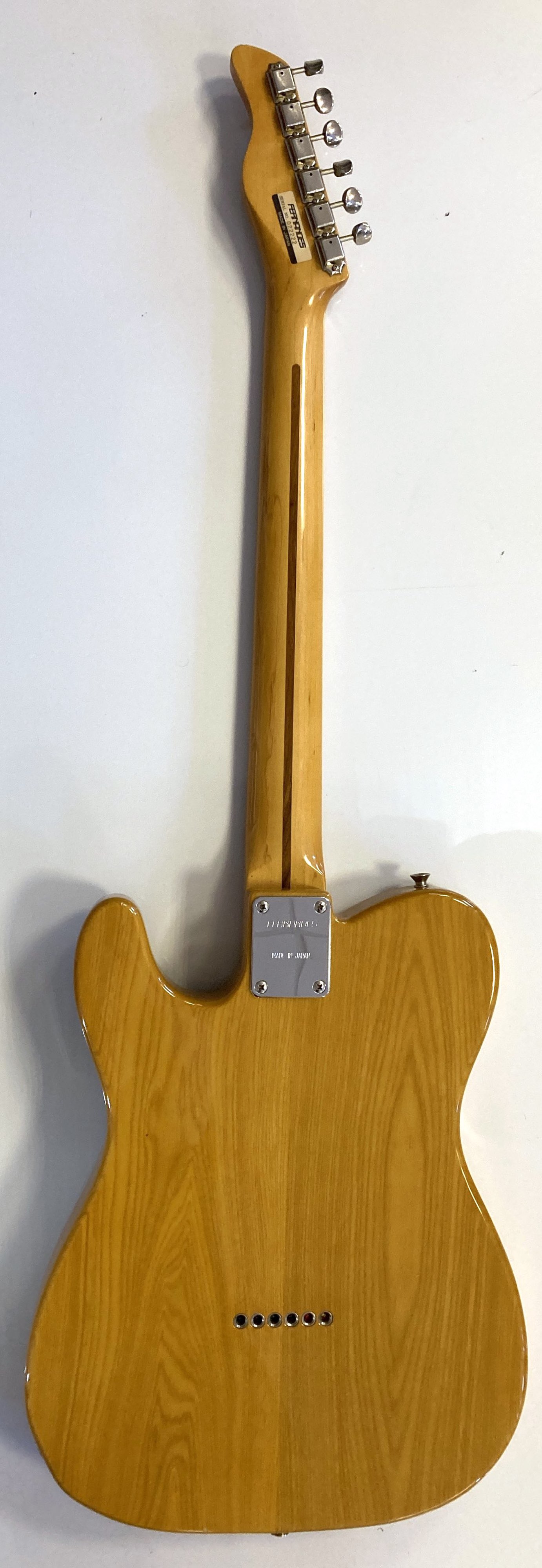 Lot 142 ZZ TOP SIGNED PROMOTIONAL ANTENNA GUITAR.