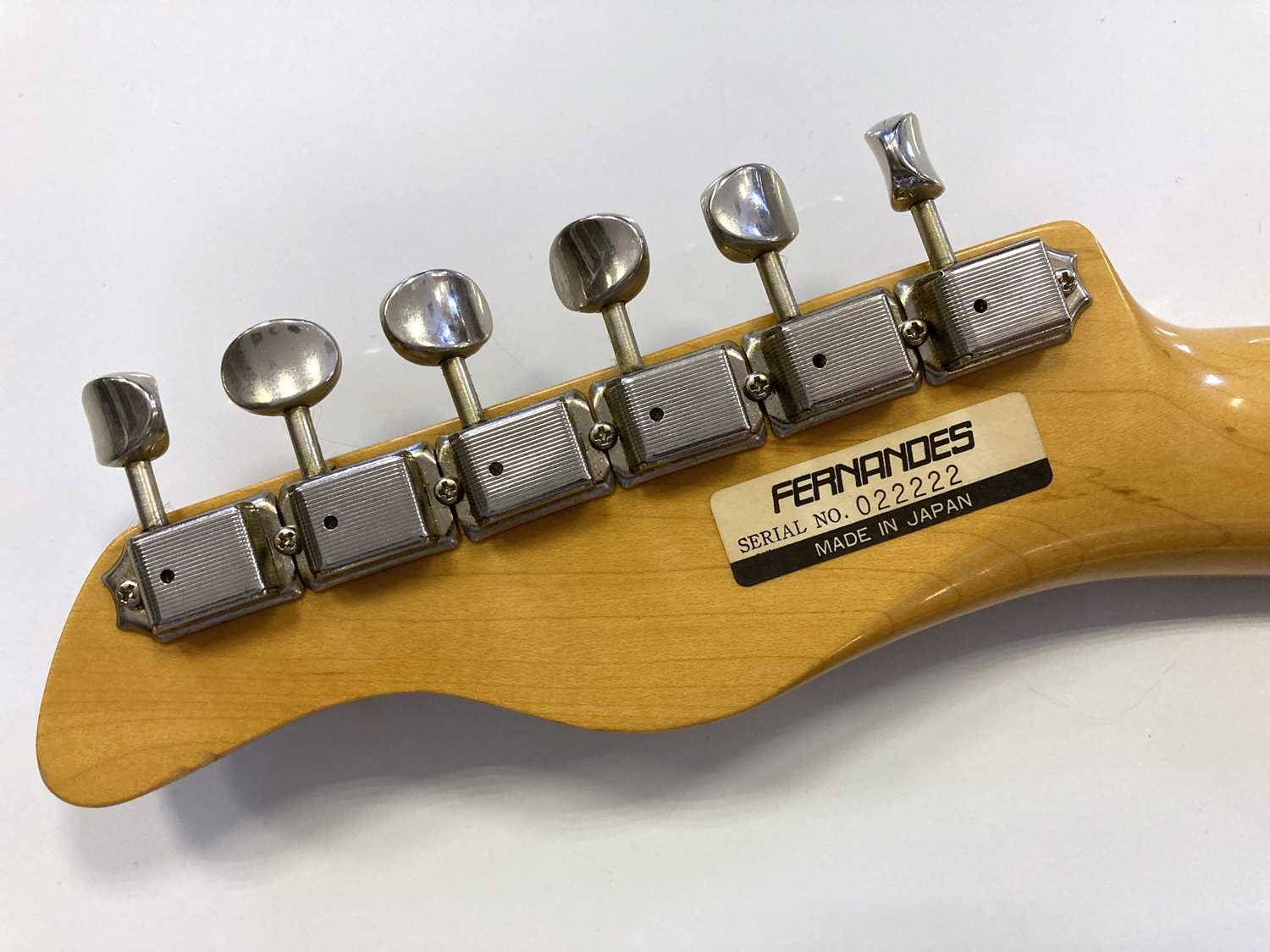 Lot 142 ZZ TOP SIGNED PROMOTIONAL ANTENNA GUITAR.