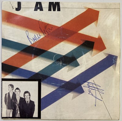 Lot 376 - THE JAM - TWO SIGNED 7" SINGLES.