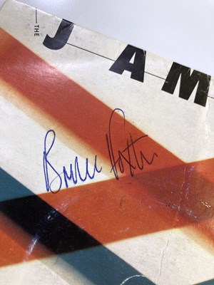 Lot 376 - THE JAM - TWO SIGNED 7" SINGLES.