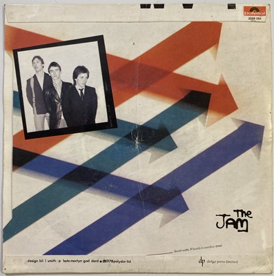 Lot 376 - THE JAM - TWO SIGNED 7" SINGLES.