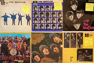 Lot 917 - THE BEATLES - OVERSEAS LPs