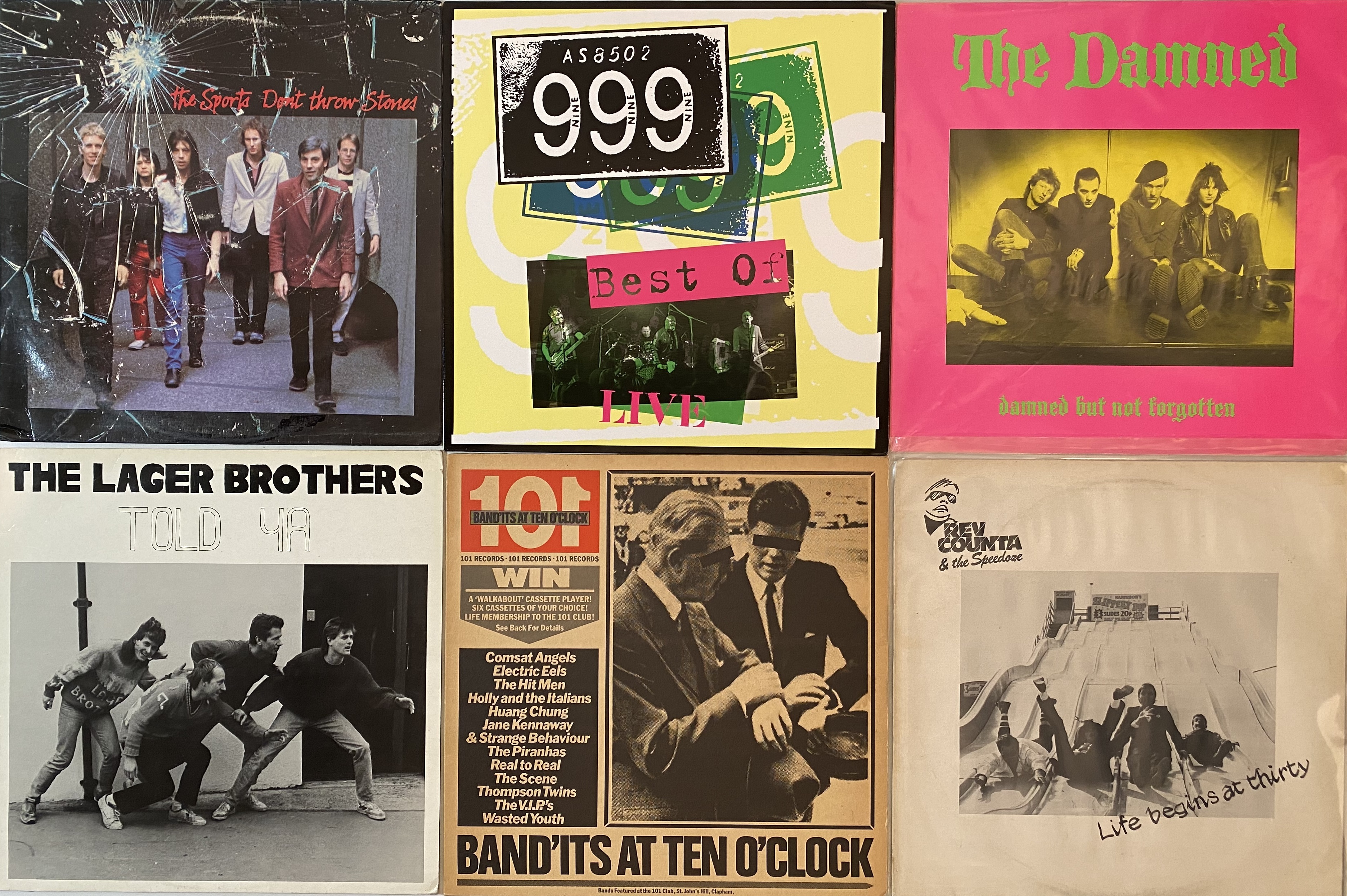 Lot 874 - PUNK - LPs/12