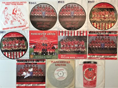 Lot 875 - MANCHESTER UNITED - LP/12"/7" COLLECTION