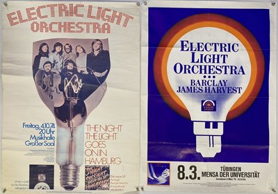 Lot 260 - ELECTRIC LIGHT ORCHESTRA GERMAN POSTERS.