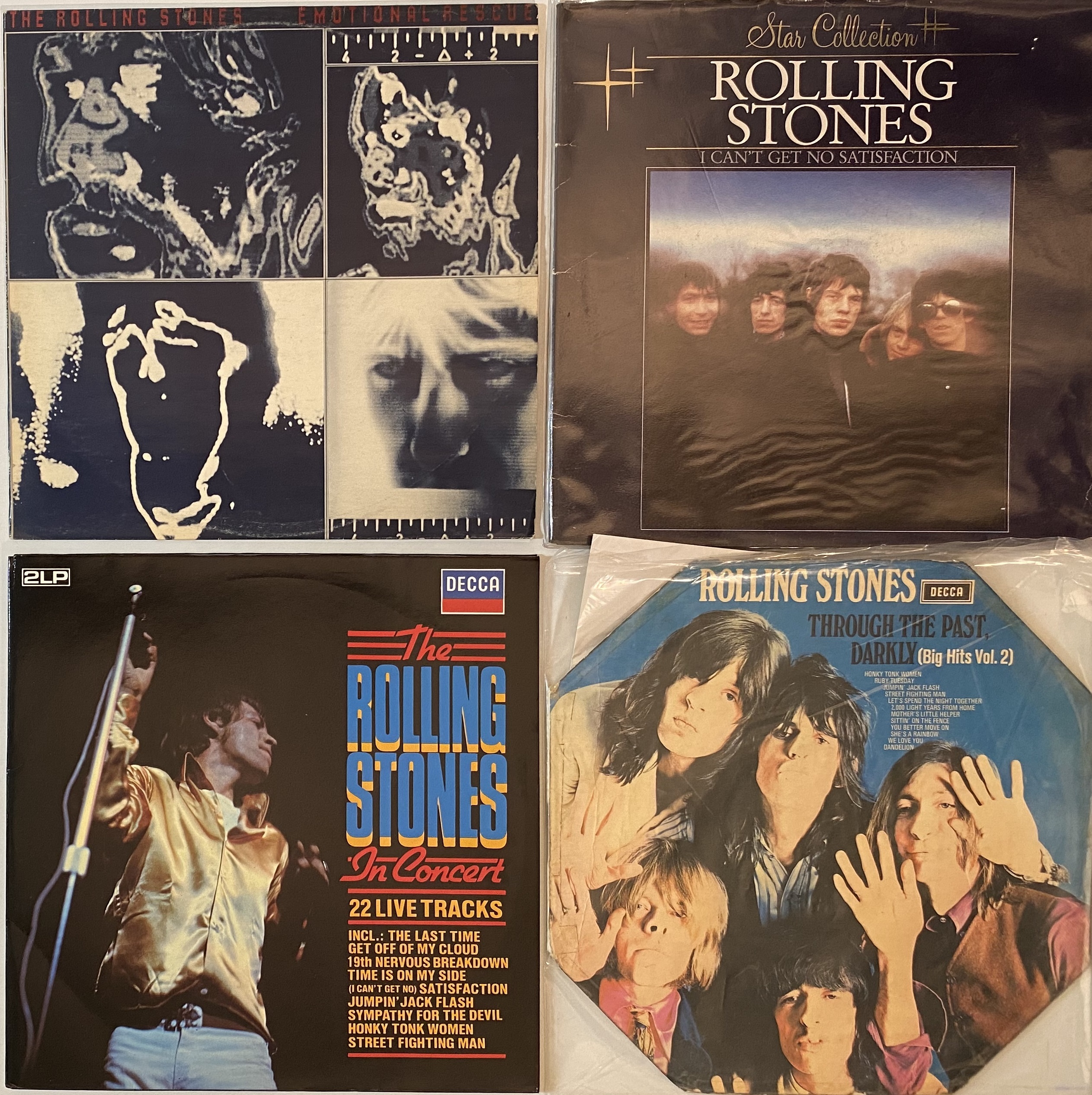 Lot 883 - ROLLING STONES/LOU REED - LPs