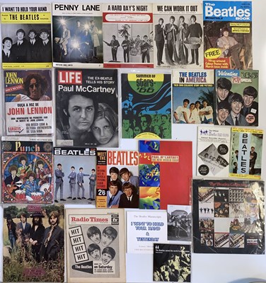 Lot 466 - BEATLES MEMORABILIA AND 1960S MAGAZINES.