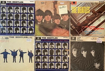 Lot 885 - THE BEATLES - STUDIO LPs (EARLY/ORIGINAL UK PRESSINGS)