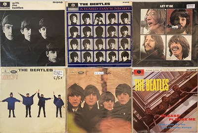 Lot 886 - THE BEATLES - STUDIO LPs (EARLY/ORIGINAL UK PRESSINGS)