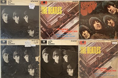 Lot 887 - THE BEATLES - STUDIO LPs (EARLY/ORIGINAL UK PRESSINGS).